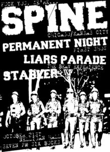 Spine, Permanent Night, Stabler at Nelligan Hall