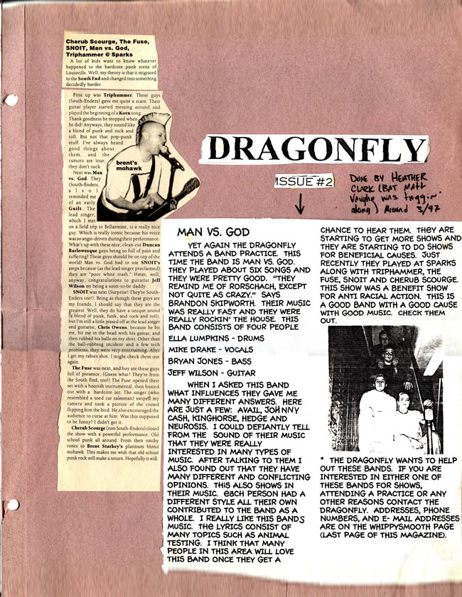 cover of Dragonfly zine issue 2