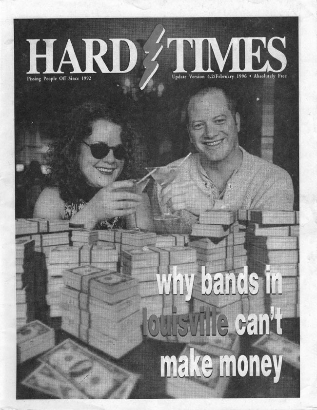 cover of Hard Times magazine 4.2 from February 1996