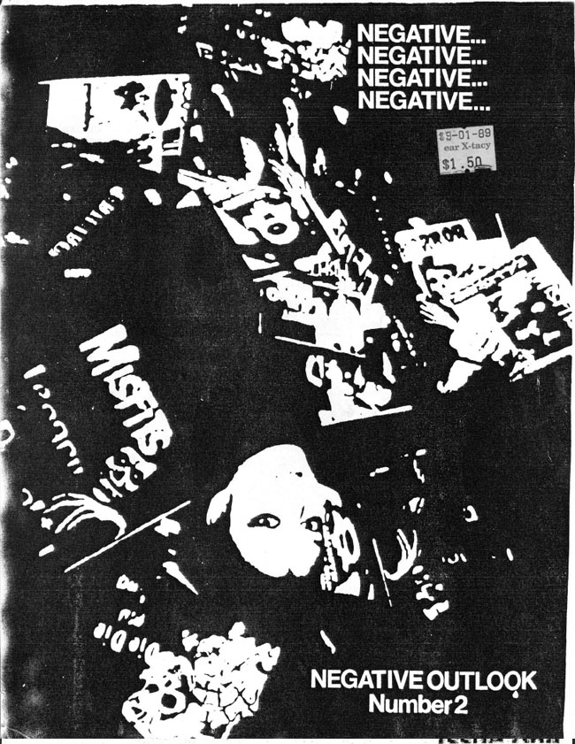 Negative Outlook zine issue 2 cover